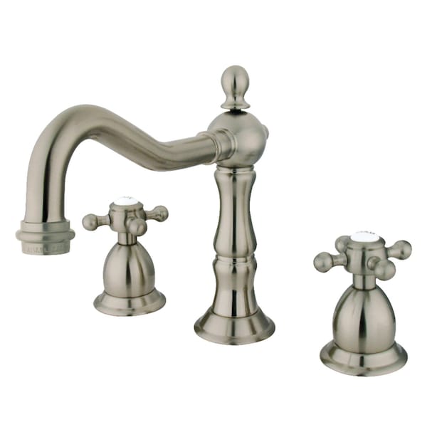 KS1978BX 8" Widespread Bathroom Faucet, Brushed Nickel